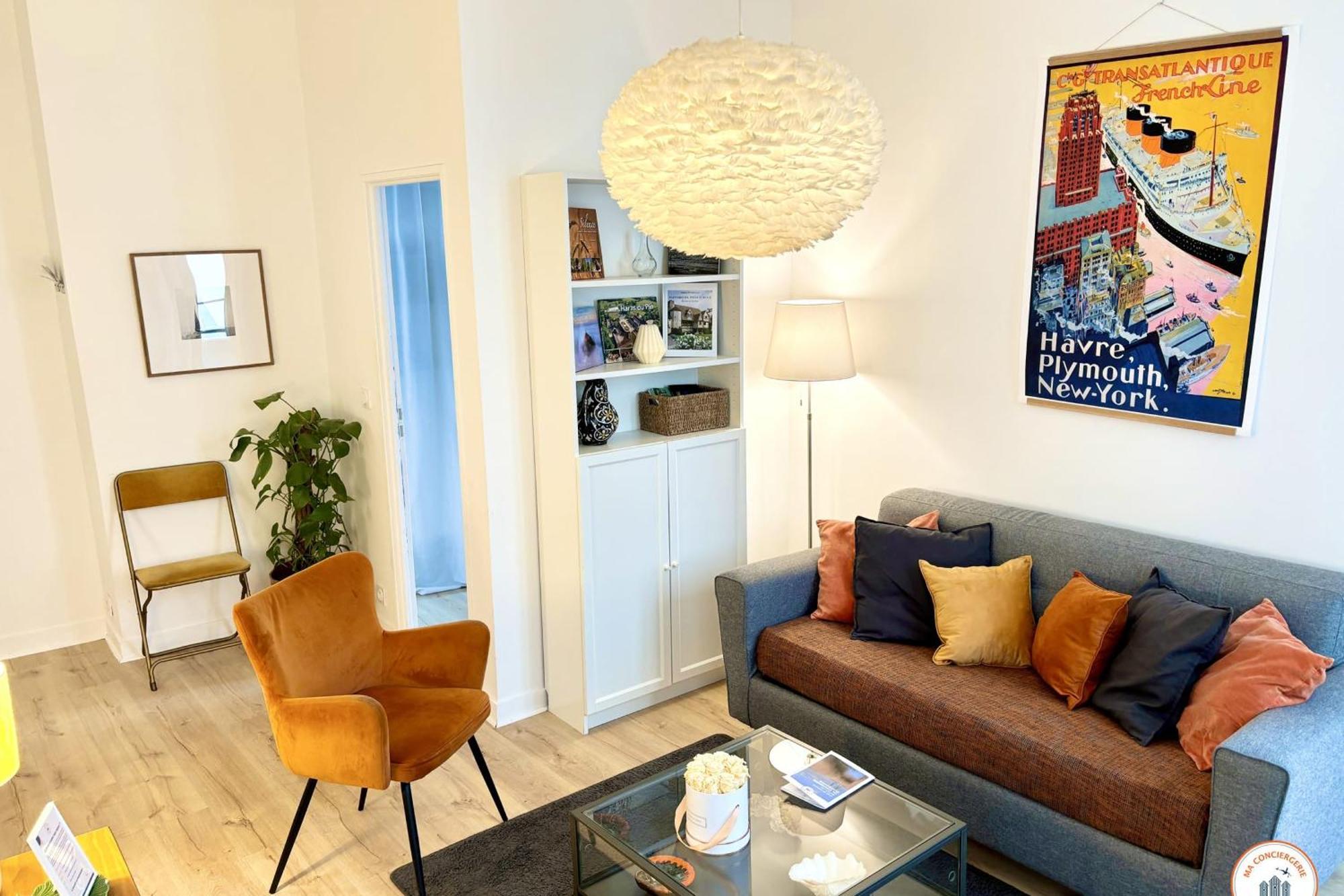 Apartmán L'Oasis Havrais - Centre Historique Le Havre Exteriér fotografie