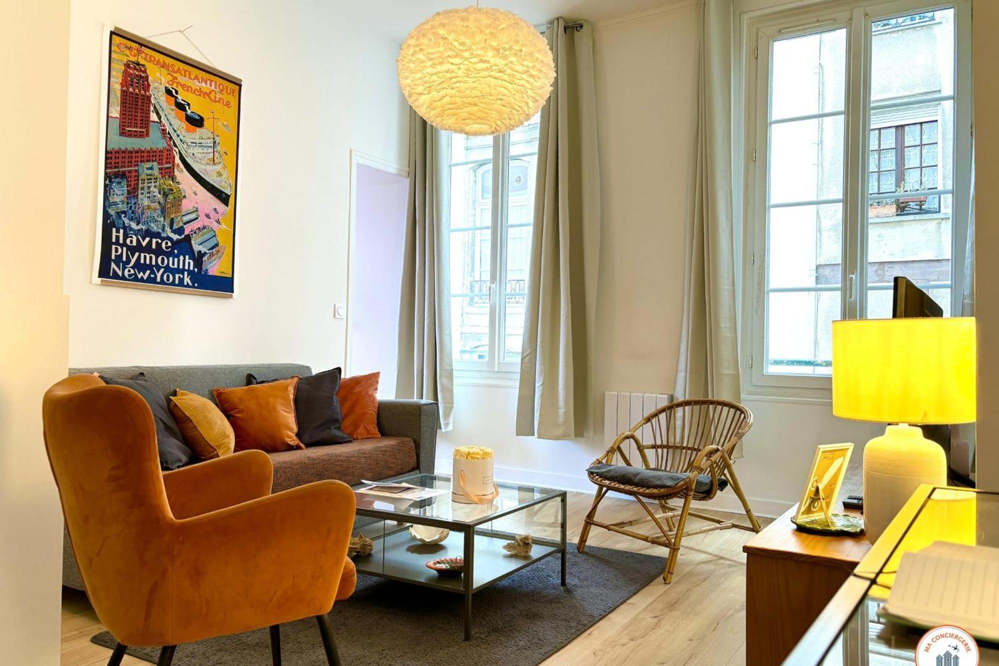 Apartmán L'Oasis Havrais - Centre Historique Le Havre Exteriér fotografie