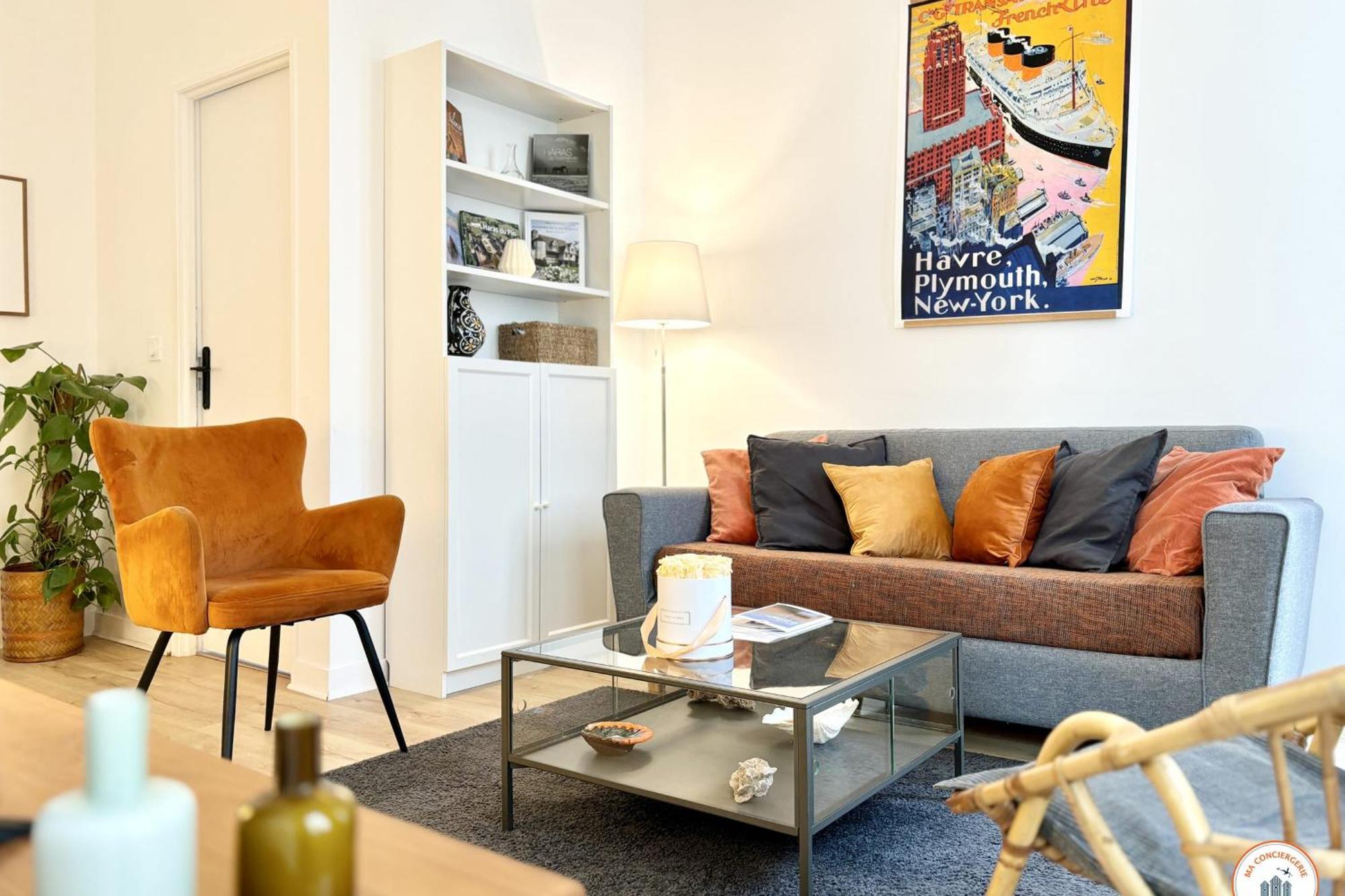 Apartmán L'Oasis Havrais - Centre Historique Le Havre Exteriér fotografie